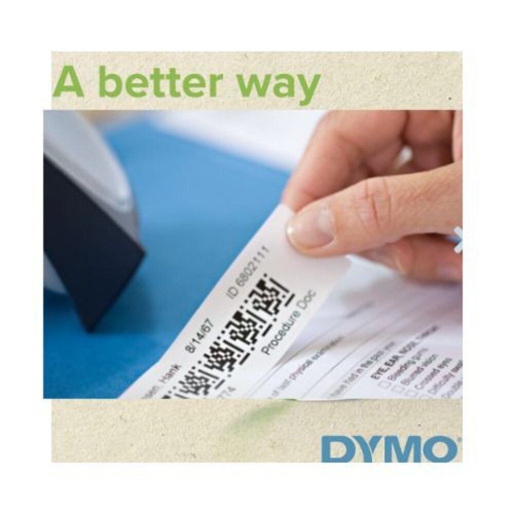 DYMO Direct Thermal‎ Labels - 1-1/8" x 3-1/2" - 2 Rolls of 350 LW 30252 - Picture 4 of 4